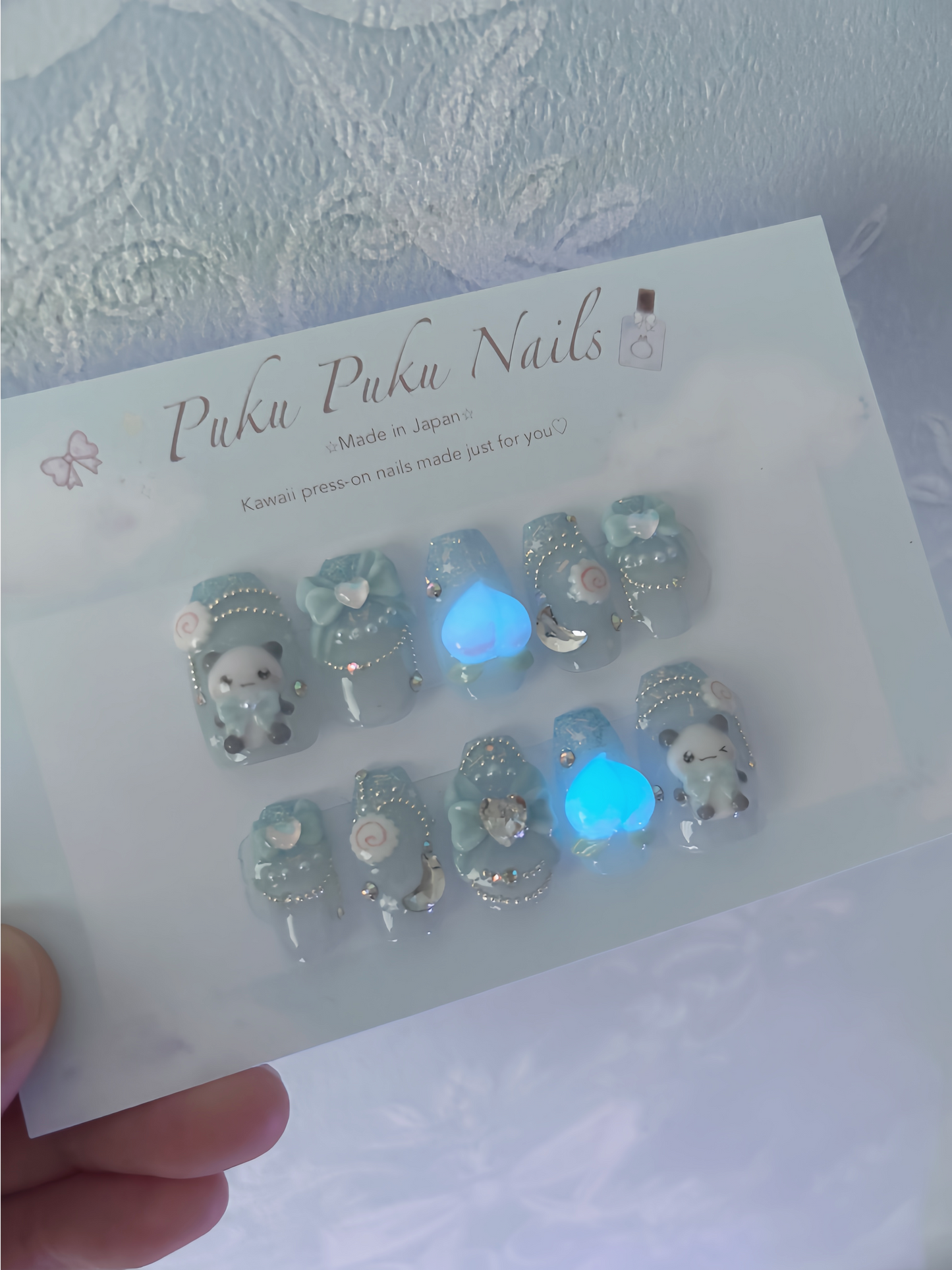 Kawaii Dim Sum Nails